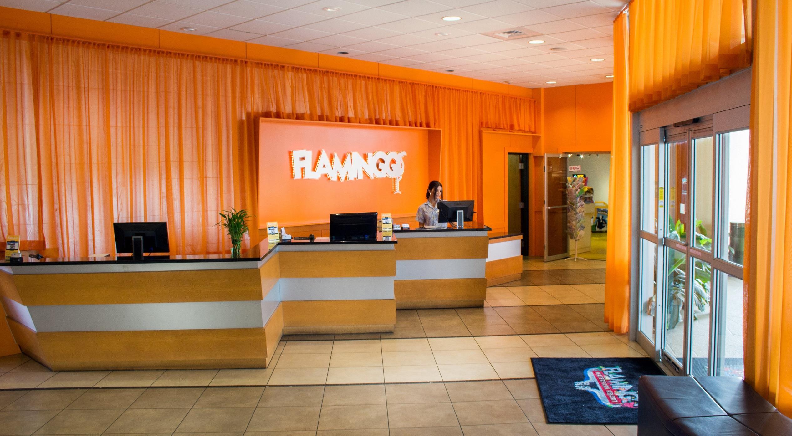 Hotel Ramada By Wyndham Flamingo Water Park Kissimmee Exterior foto