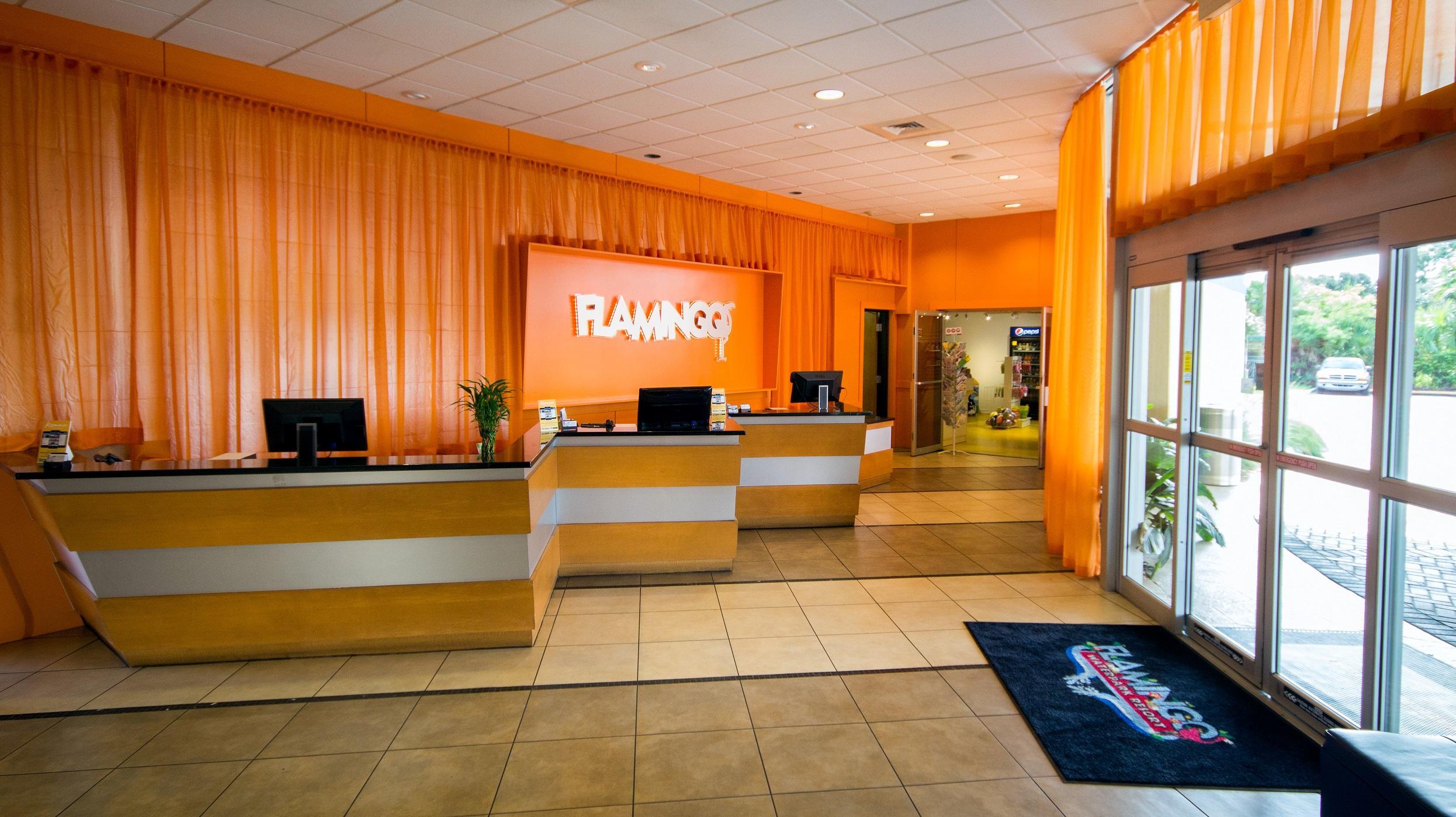 Hotel Ramada By Wyndham Flamingo Water Park Kissimmee Exterior foto